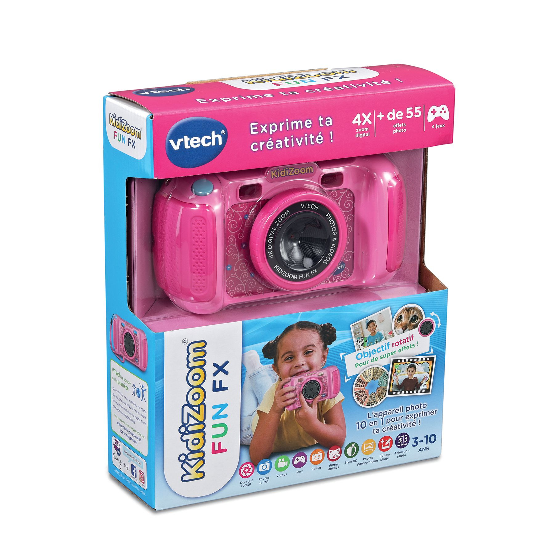 VTech KidiZoom Fun FX rose – image 5