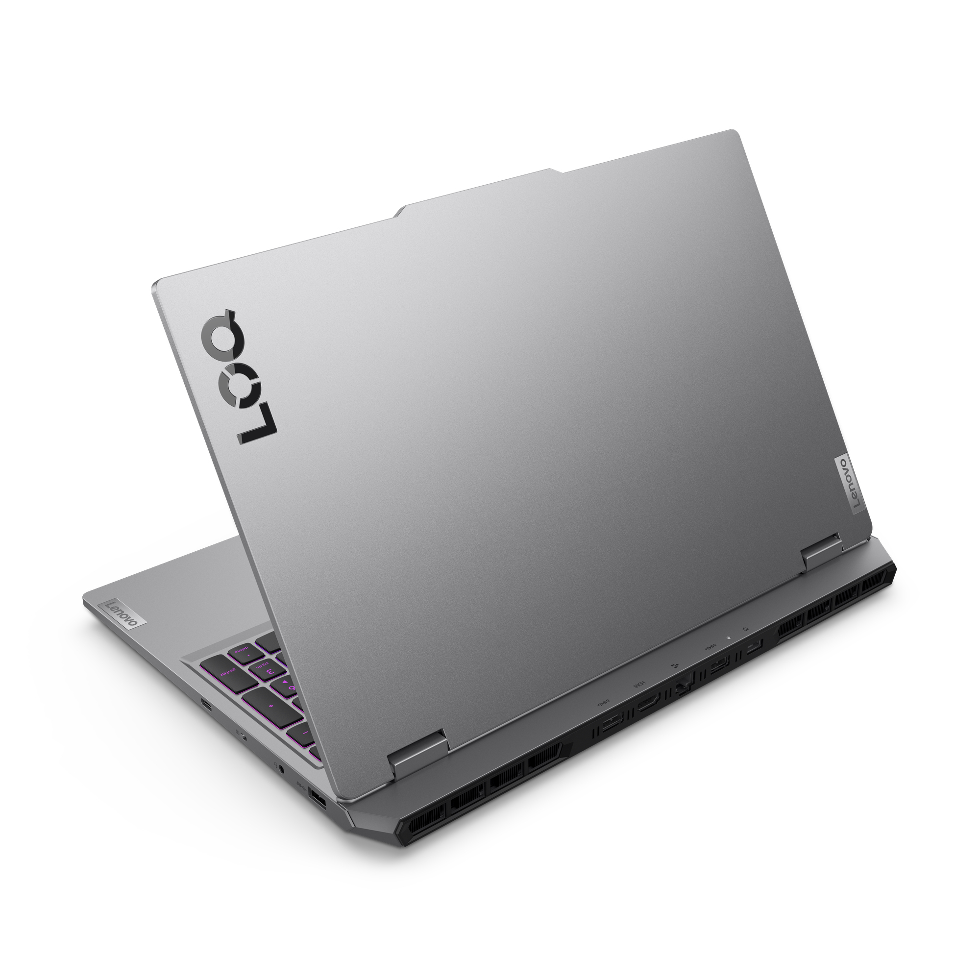 Portátil gaming - Lenovo LOQ 15IRX10, 15.6" Full-HD, Intel® Core™ i7-13650HX, 32GB RAM, 1TB SSD, GeForce RTX™ 5060, Sin sistema operativo, Gris - imagen 14