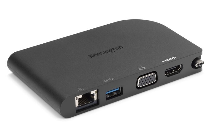 Kensington SD1500 USB-C 5Gbps Mobile Docking Station - 4K HDMI or HD VGA - Windows/Chrome/macOS
