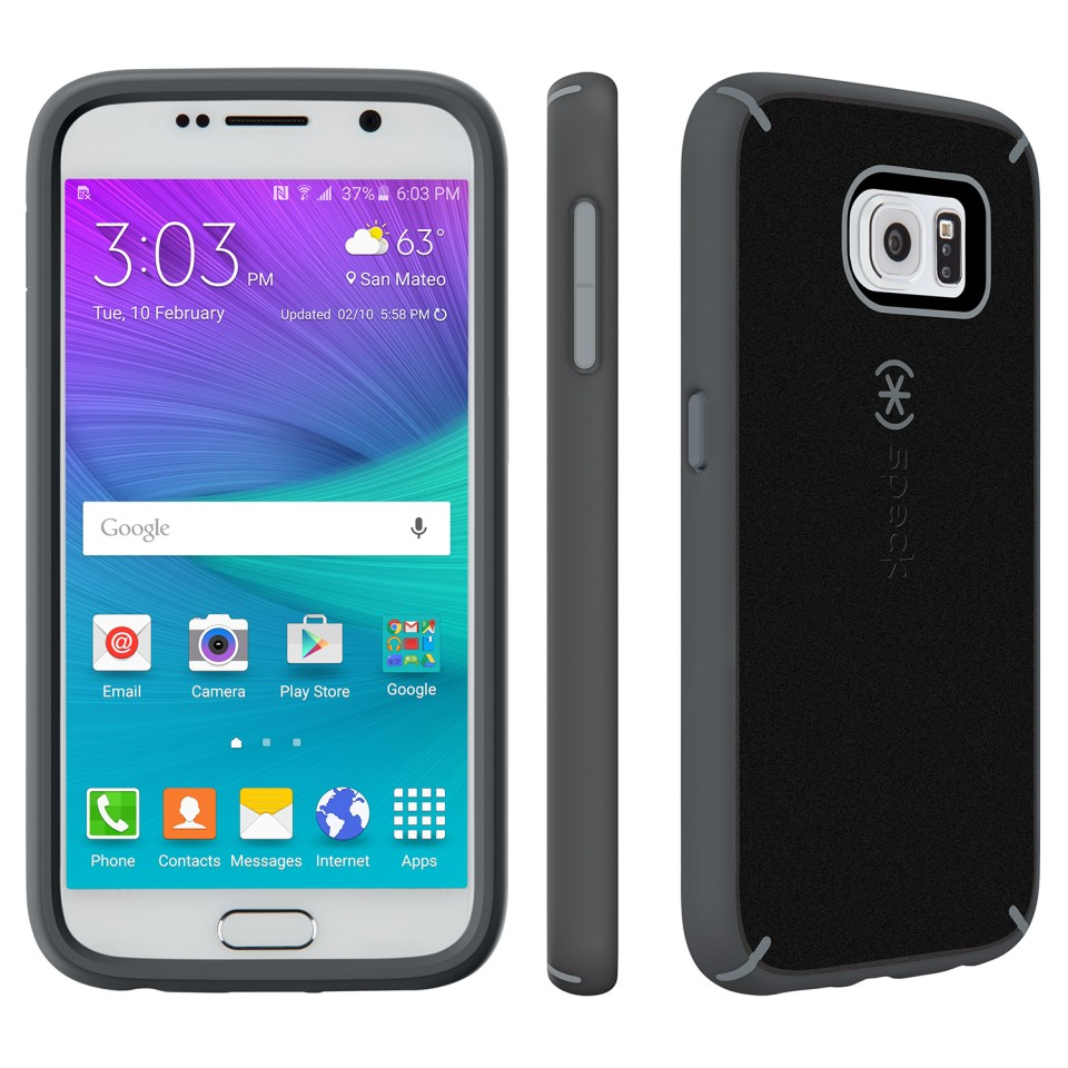 Speck MightyShell mobile phone case Cover Black, Grey