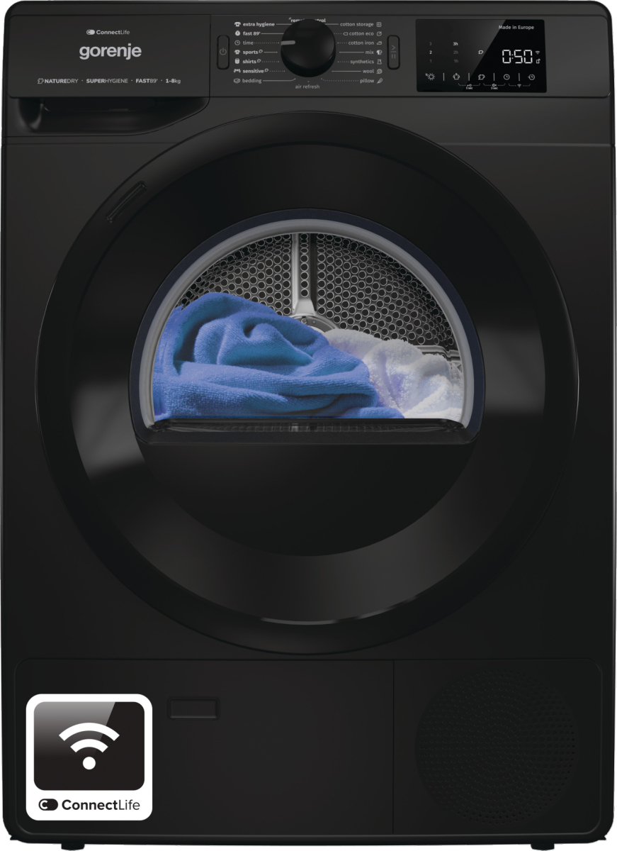 Gorenje DPNE82GNLWIFI/B — vue 1 sur 8