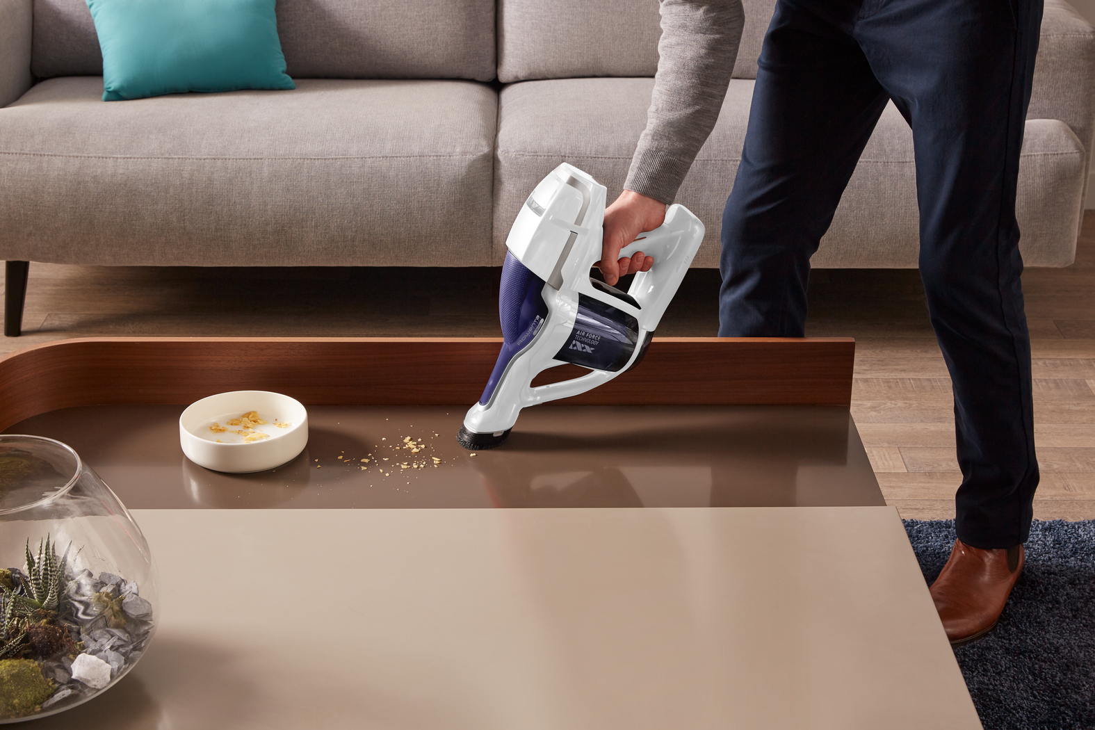 Rowenta RH9021 2-in-1 stick vacuum Battery Dry Foam Bagless – image 4
