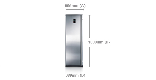 Samsung RZ80EDRS Upright freezer – image 2
