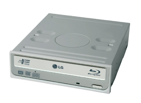 LG Super Multi Blue BD Rewriter, Beige