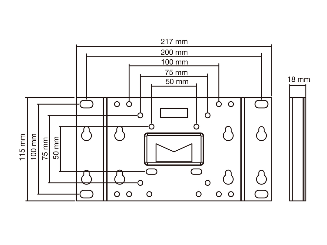 Multibrackets M VESA Wallmount II Silver – image 7