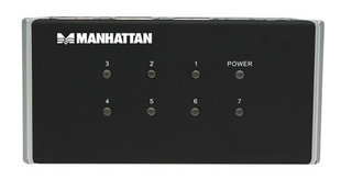 Manhattan 160766 interface hub 480 Mbit/s Black – image 5