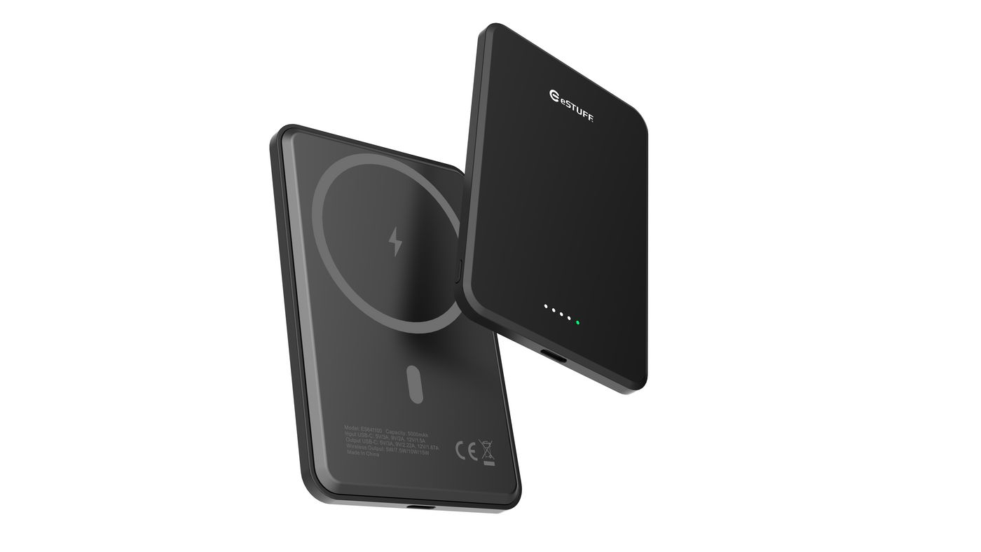 eSTUFF ES641100 power bank Wireless charging Black – image 4