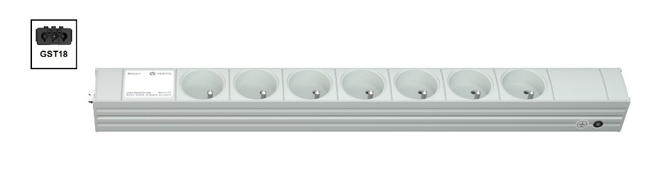 Vertiv Knürr DIS Rack PDU, Compact, 0U, input GST18 – image 2