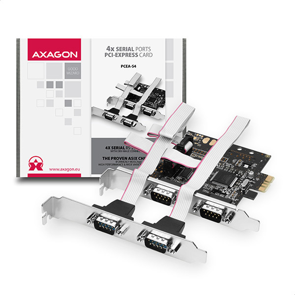 Axagon PCEA-S4 interface cards/adapter Internal Serial – image 3