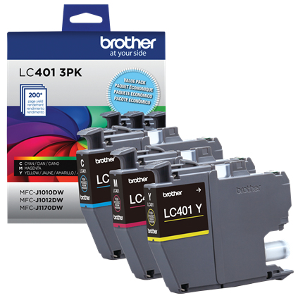 Brother LC4013PKS ink cartridge 1 pc(s) Original Standard Yield Cyan, Magenta, Yellow – image 2
