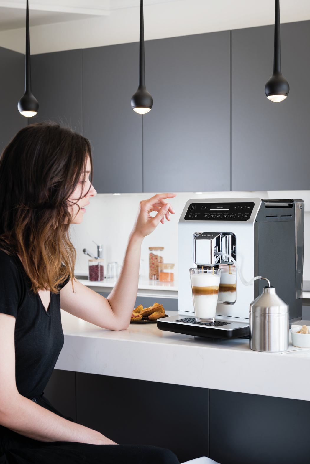 Krups Evidence EA891D27 coffee maker Espresso machine – image 3