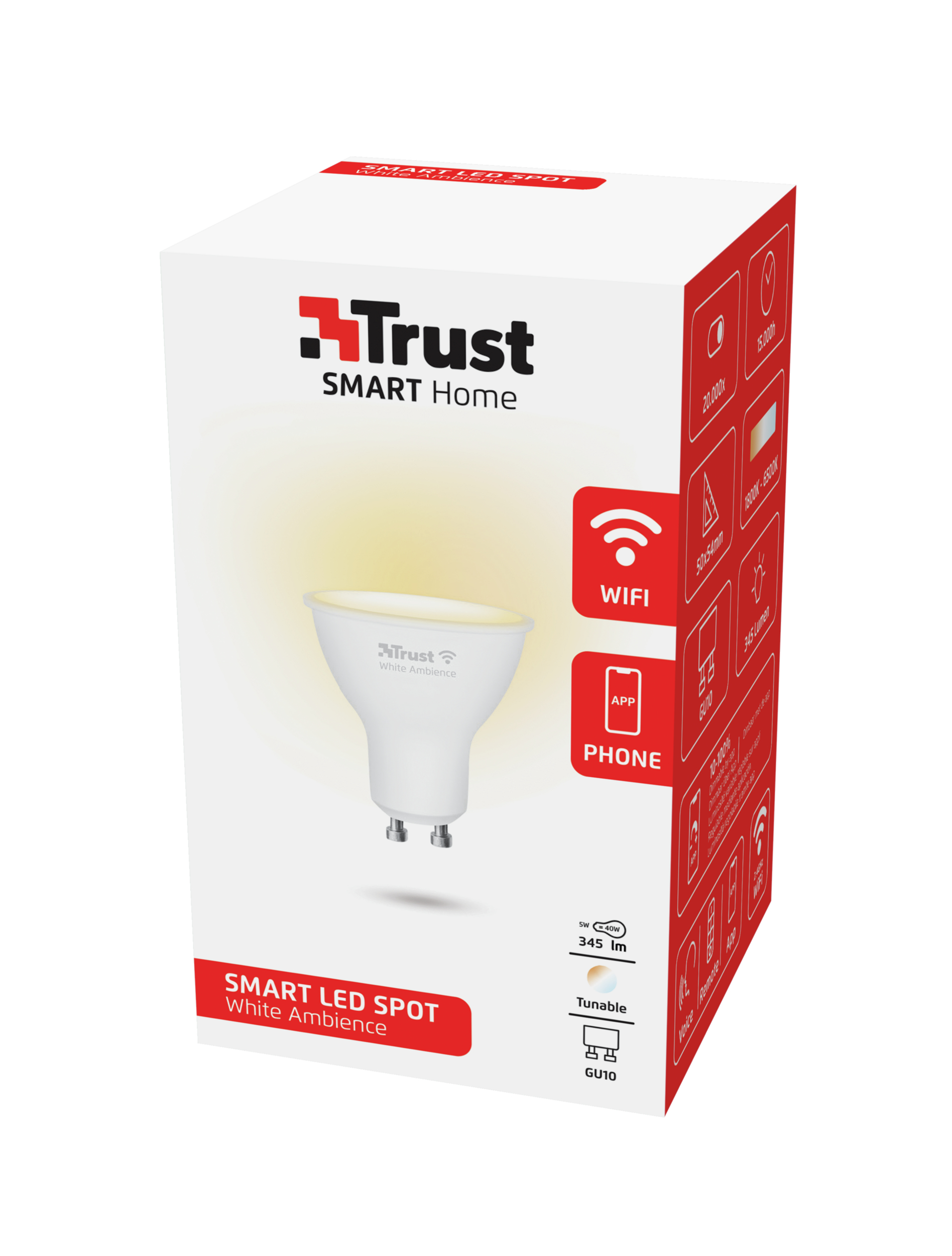 Trust 71283 smart lighting Smart bulb Wi-Fi – image 4