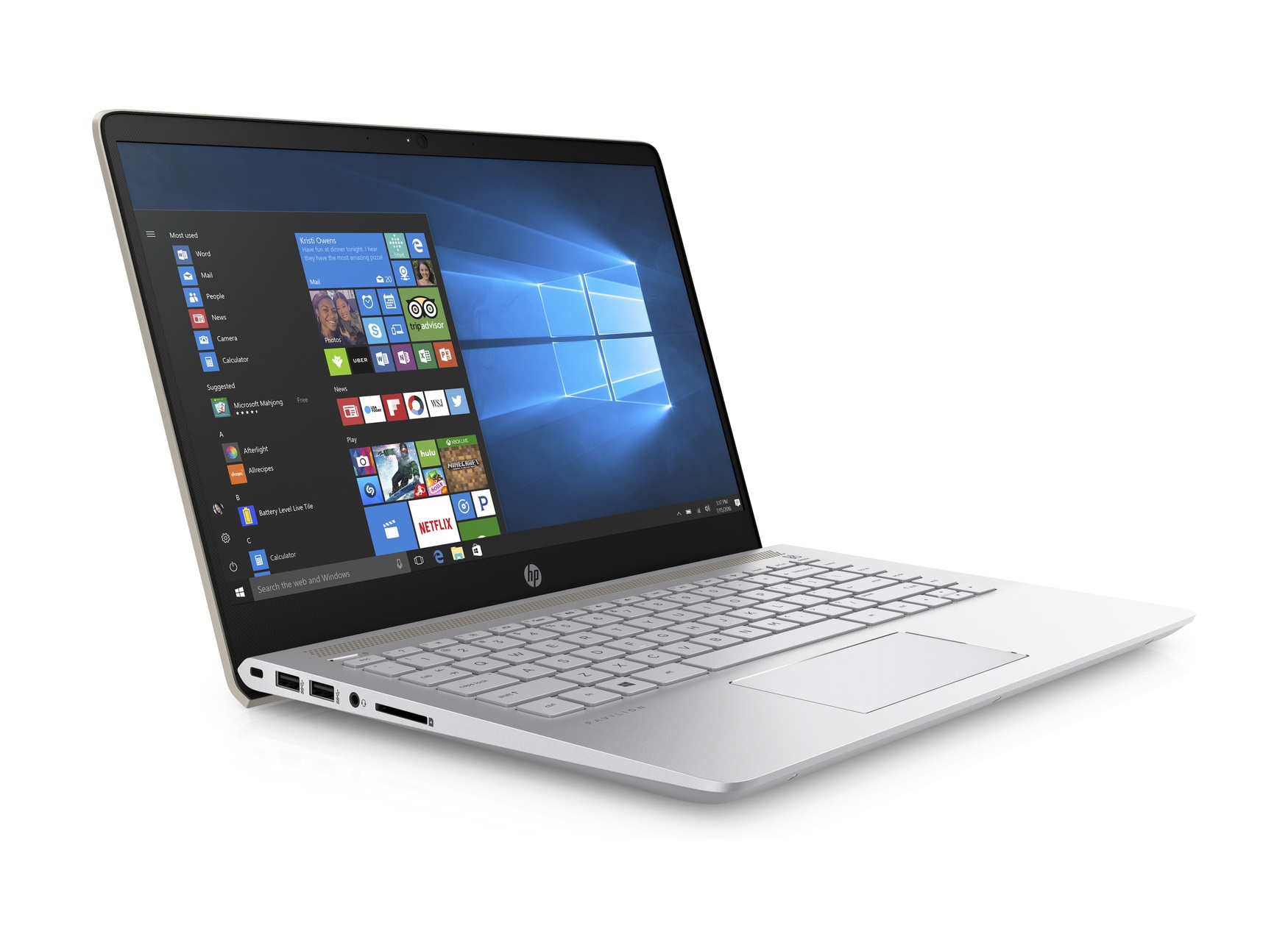 HP Pavilion 14-bf001nd Intel® Core™ i3 i3-7100U Laptop – image 3