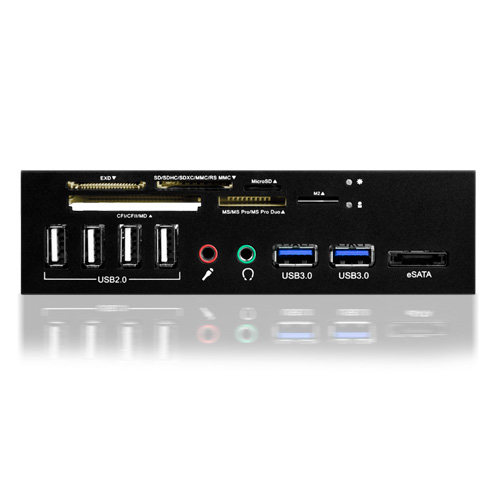 ICY BOX IB-863-B card reader Internal Black – image 2