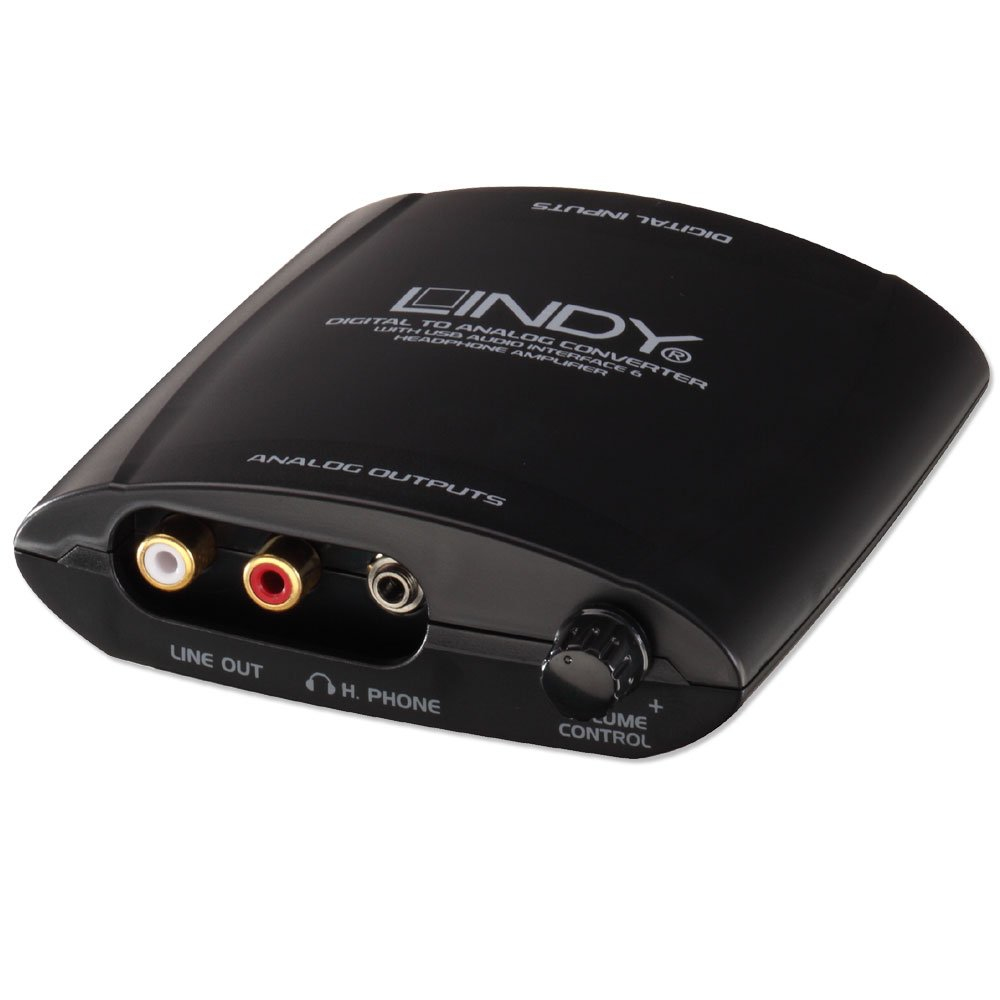 Lindy 20376 audio converter Black