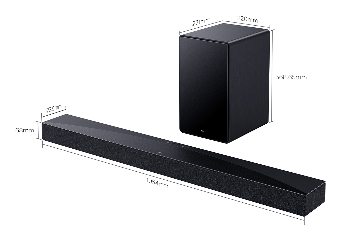 TCL Q Q65H 5.1ch High-end Home Theater Soundbar – image 9
