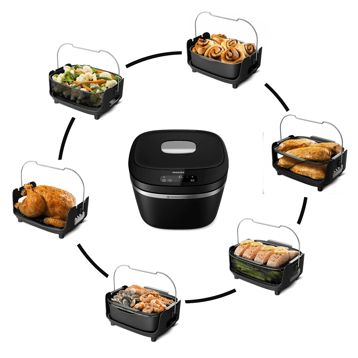 Philips 3000 series NX0950/90 steam cooker 1 basket(s) Countertop – image 9