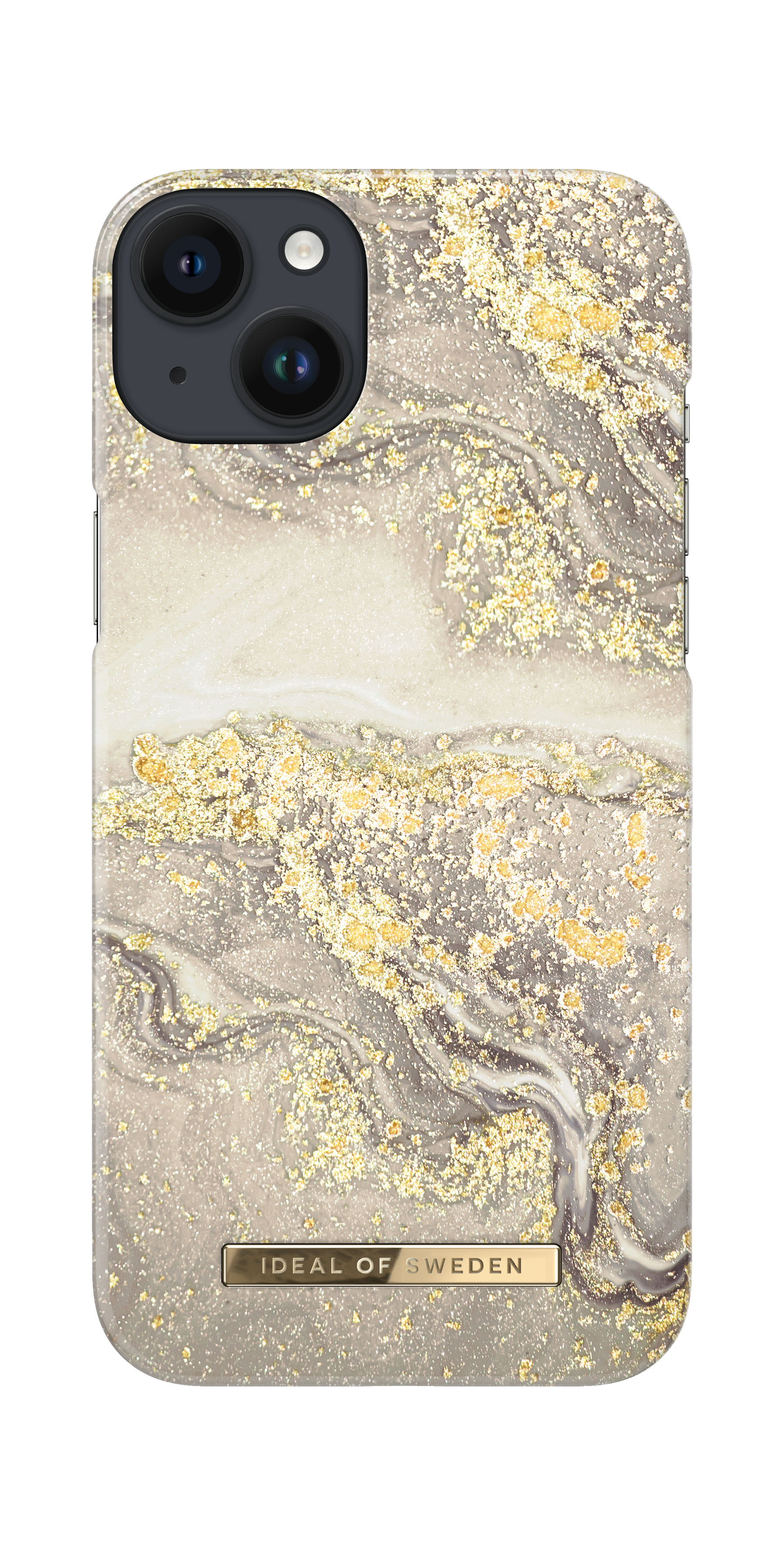 iDeal of Sweden Printed Case iPhone 14PL Sparkle Greige Marble – image 3