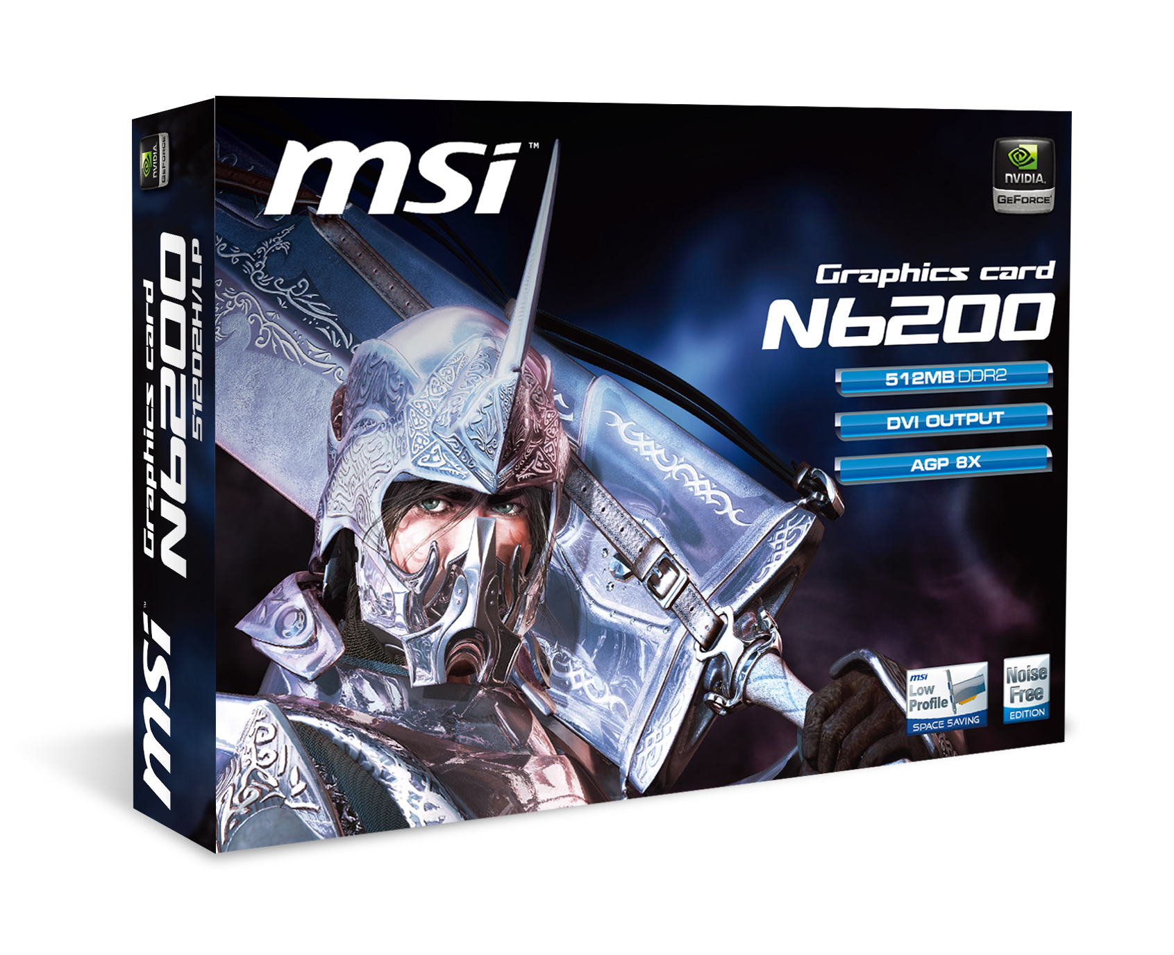 MSI V809-444R graphics card NVIDIA GeForce 6200 – image 2