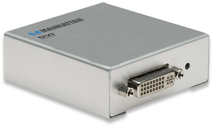 Manhattan 208031 AV extender AV repeater Silver – image 2