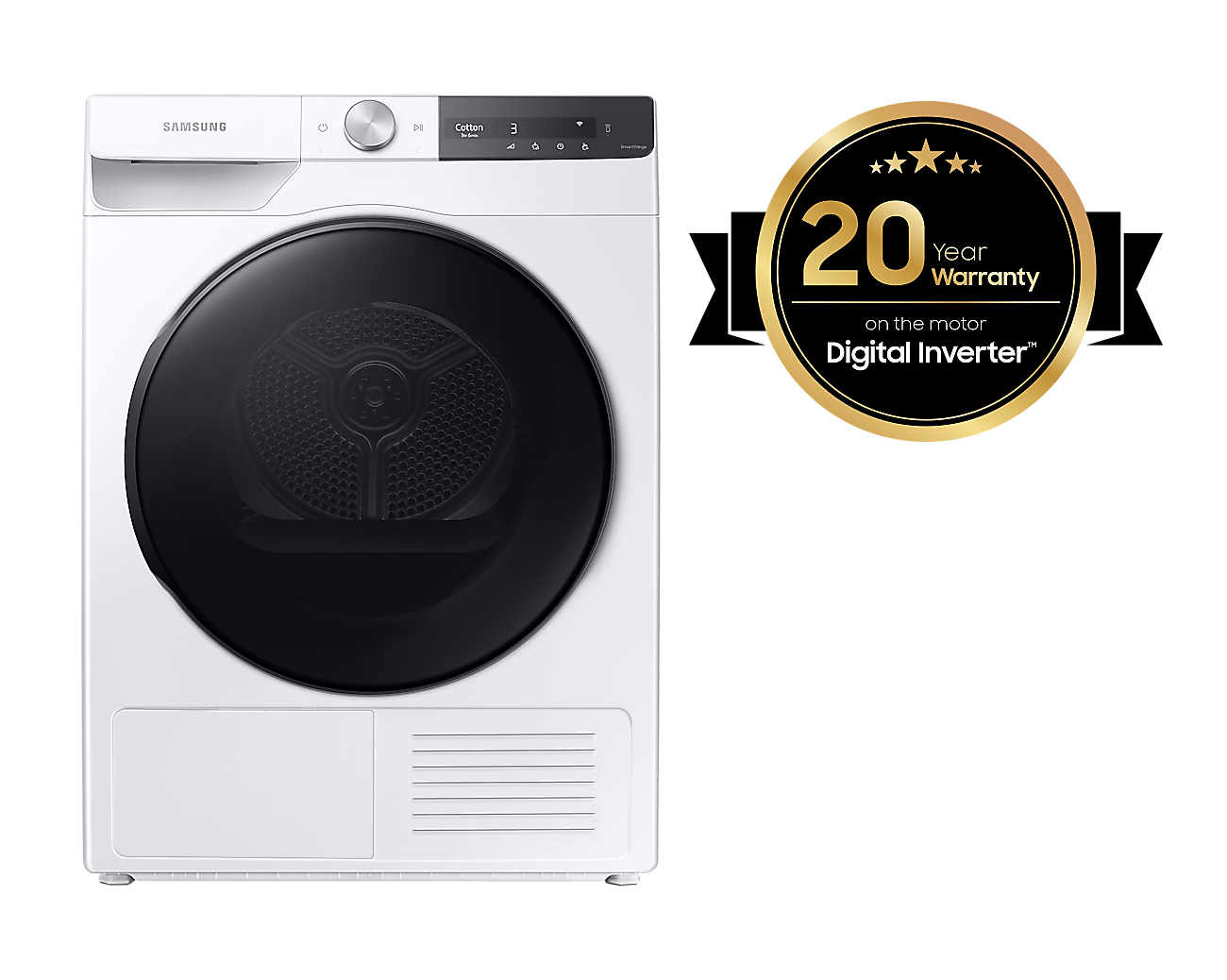 Samsung DV90T7240BT/S7 tumble dryer Freestanding Front-load – image 2