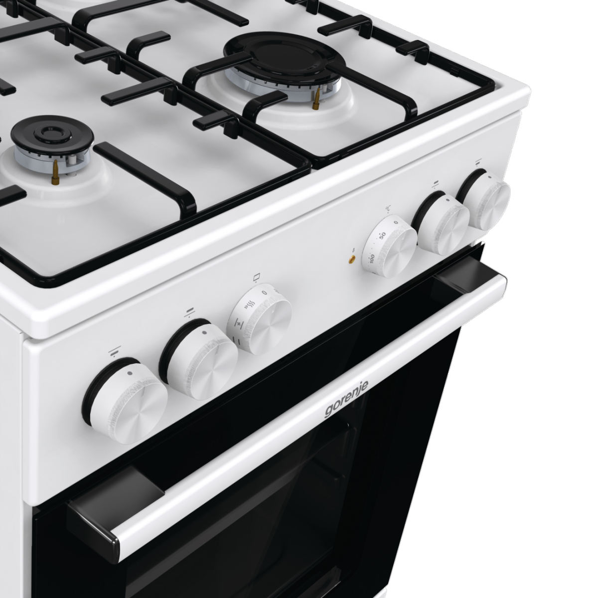 Gorenje GK5A40WH cooker Freestanding cooker Electric Gas White – image 6