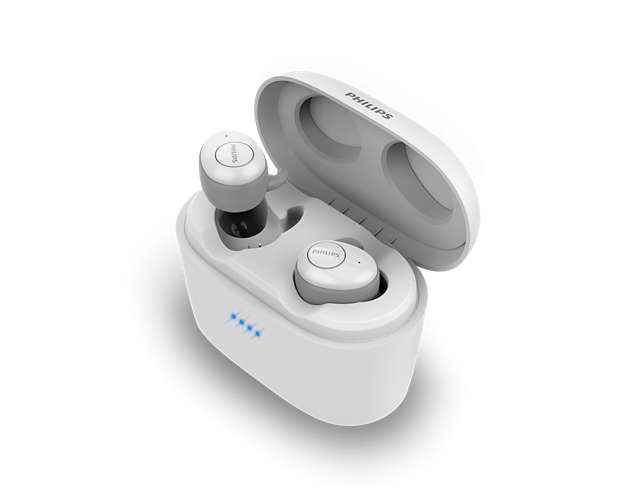 Philips SHB2515WT Headset True Wireless Stereo (TWS) In-ear Calls/Music Bluetooth Grey, White – image 3