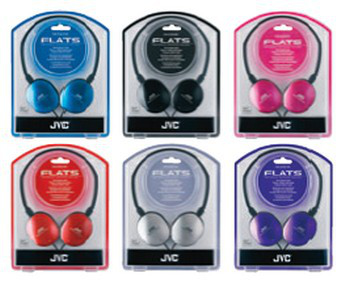 JVC HA-S150-VX-E headphones/headset Wired Black, Violet – image 2