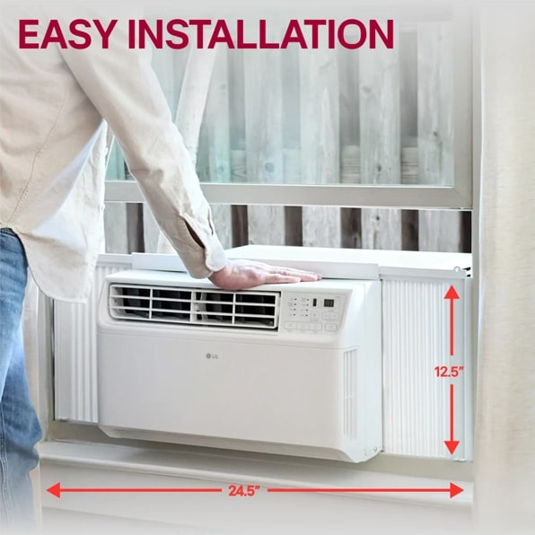 LG LW1022FVSM window/through-wall air conditioner 10000 BTU/h White Window air conditioner – image 7