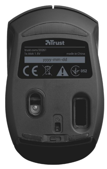 Trust 20261 mouse Office Ambidextrous RF Wireless Optical 1000 DPI – image 4