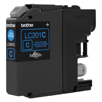 Brother LC201C ink cartridge 1 pc(s) Original Standard Yield Cyan – image 3
