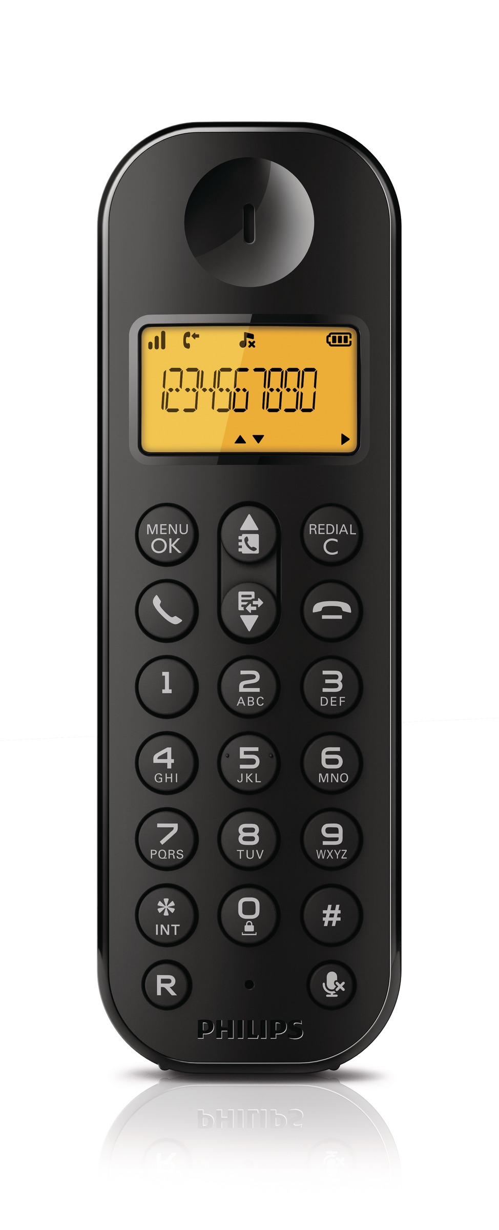 Philips D1201B/FR telephone DECT telephone Caller ID Black – image 1