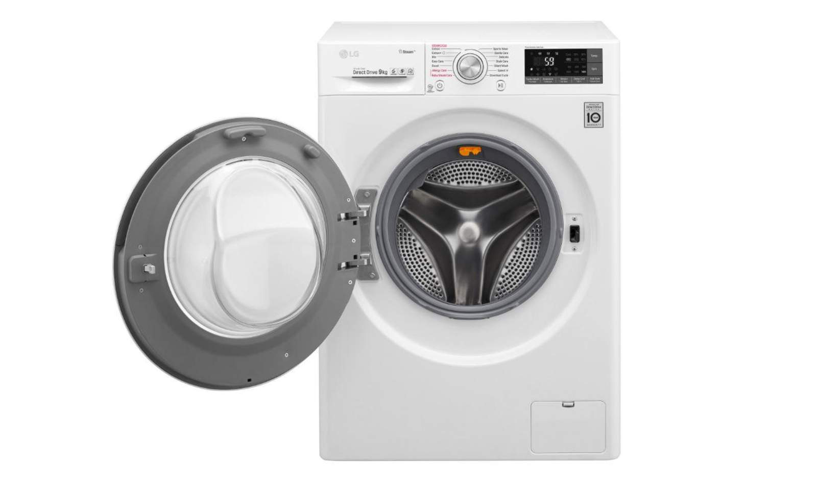 LG F4J7VY2W washing machine Front-load – image 7