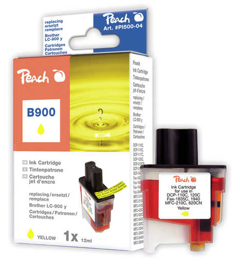 Peach 312197 ink cartridge 1 pc(s) Yellow