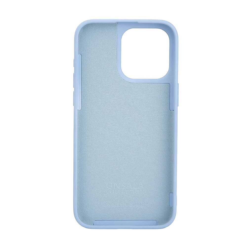 Onsala Phone Case with Silicone Feel MagSeries Light Blue - iPhone 15 Pro Max – image 3