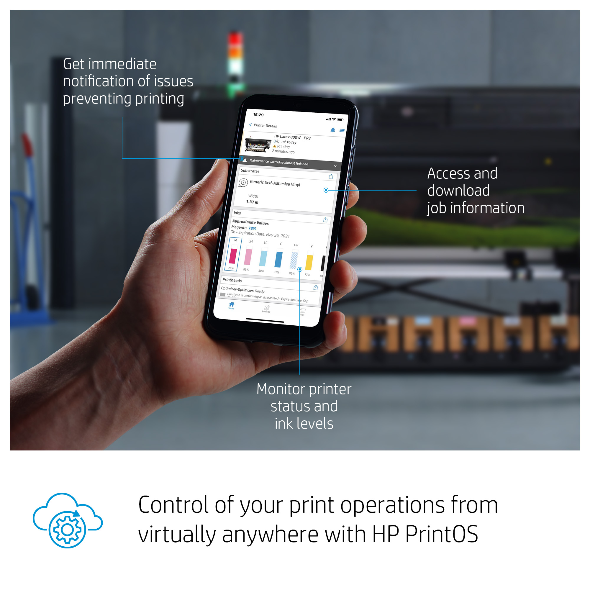HP Latex 700 W Printer – image 7