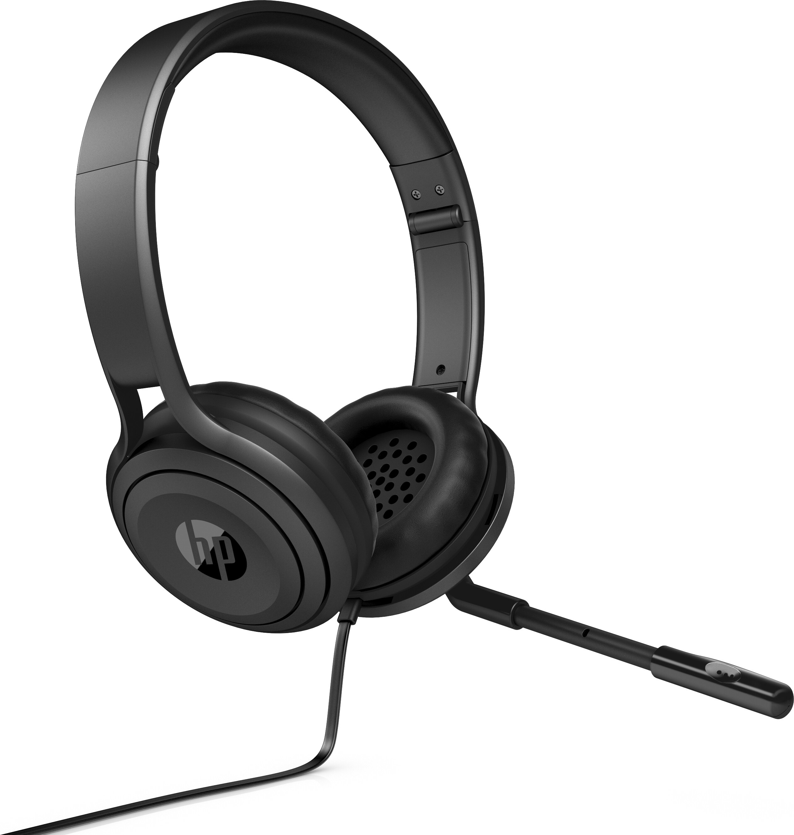 HP 500 Headset Wired Head-band Office/Call center USB Type-A Black – image 3