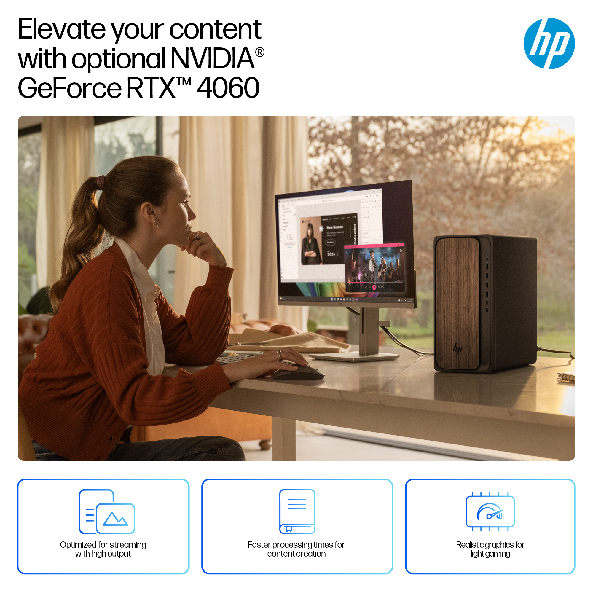 HP OmniDesk AI M03-0002na PC Intel Core Ultra 7 265 16 GB DDR5-SDRAM 2 TB SSD Windows 11 Home Tower AI PC Black image 10