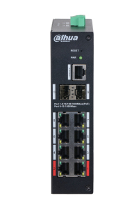 Dahua Technology HS4210-8GT-110 network switch Managed L2 Gigabit Ethernet (10/100/1000) Power over Ethernet (PoE) Desktop Black – image 2