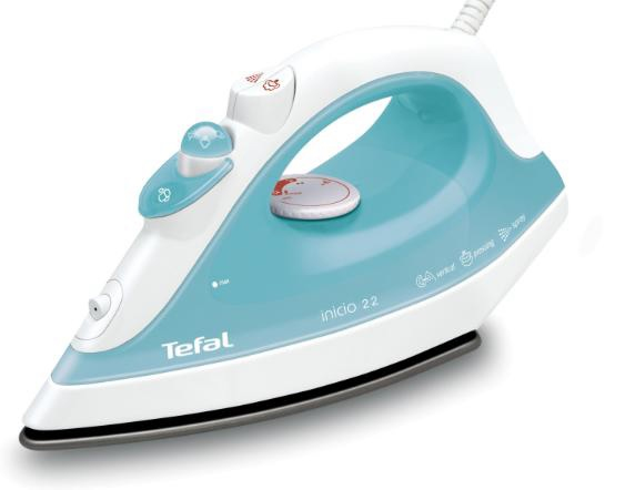 Tefal FV1250 iron Steam iron Ceramic soleplate