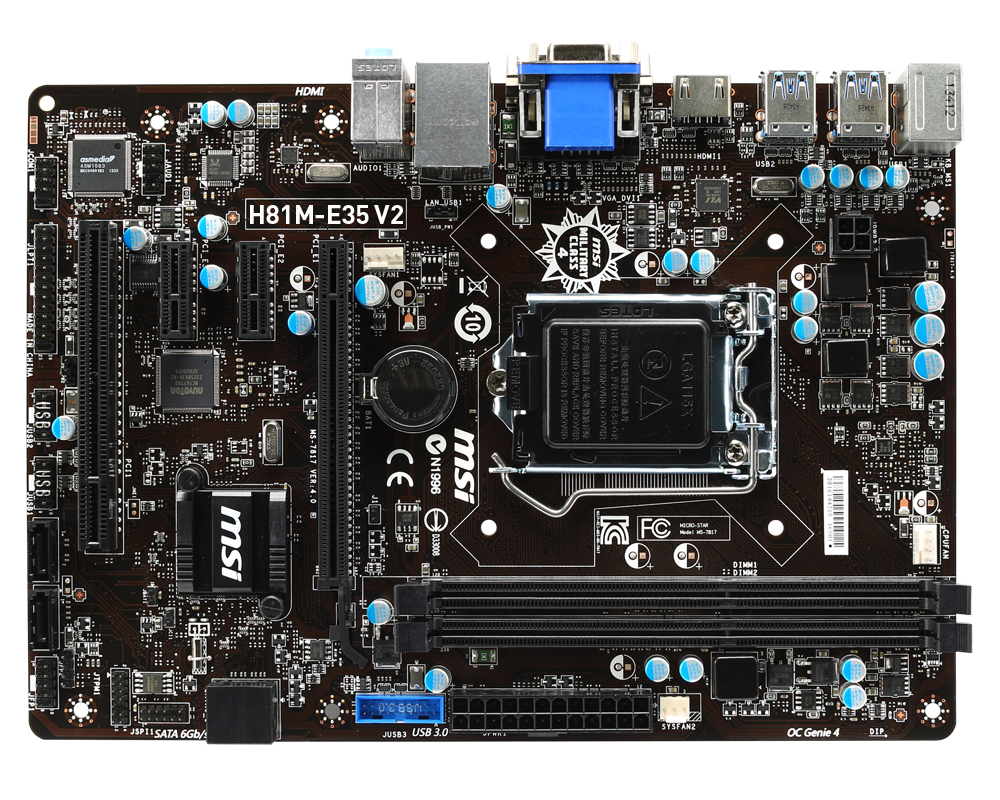 MSI H81M-E35 V2 – image 2