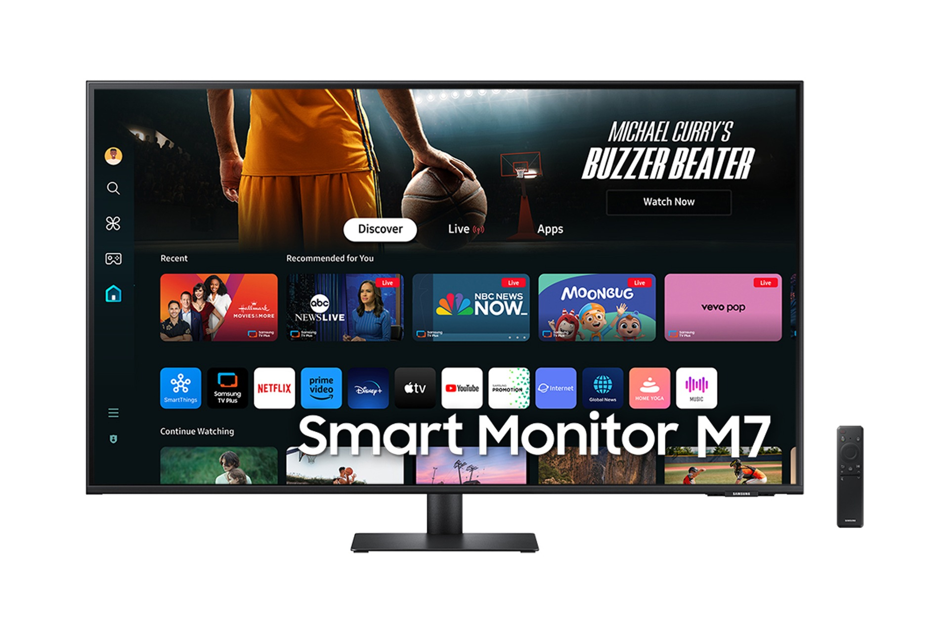 Samsung S43DM702UU Monitor PC 1092 cm (43") 3840 x 2160 Pixel 4K Ultra HD LCD Nero