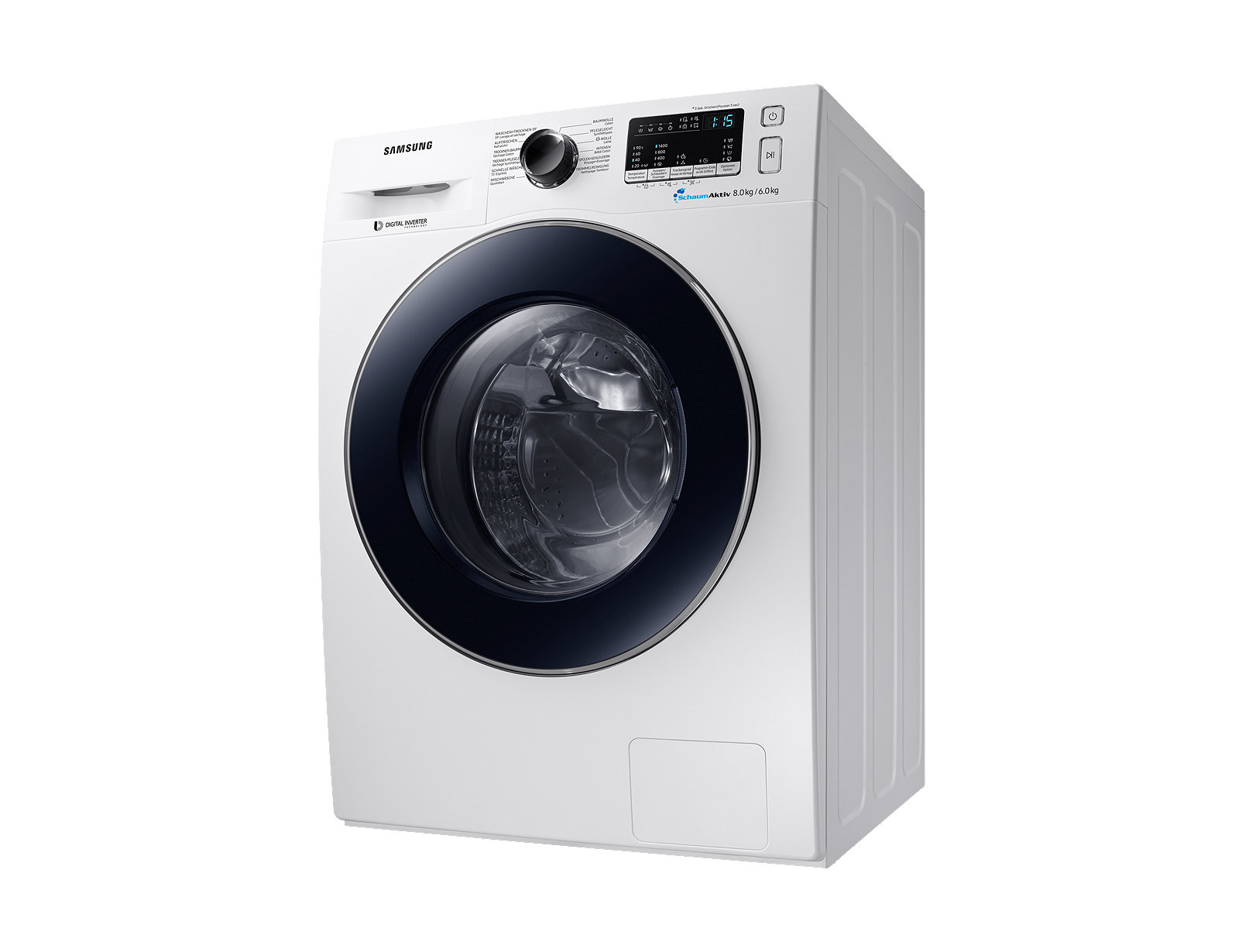 Samsung WD80M4453JW washer dryer Freestanding Front-load White – image 4