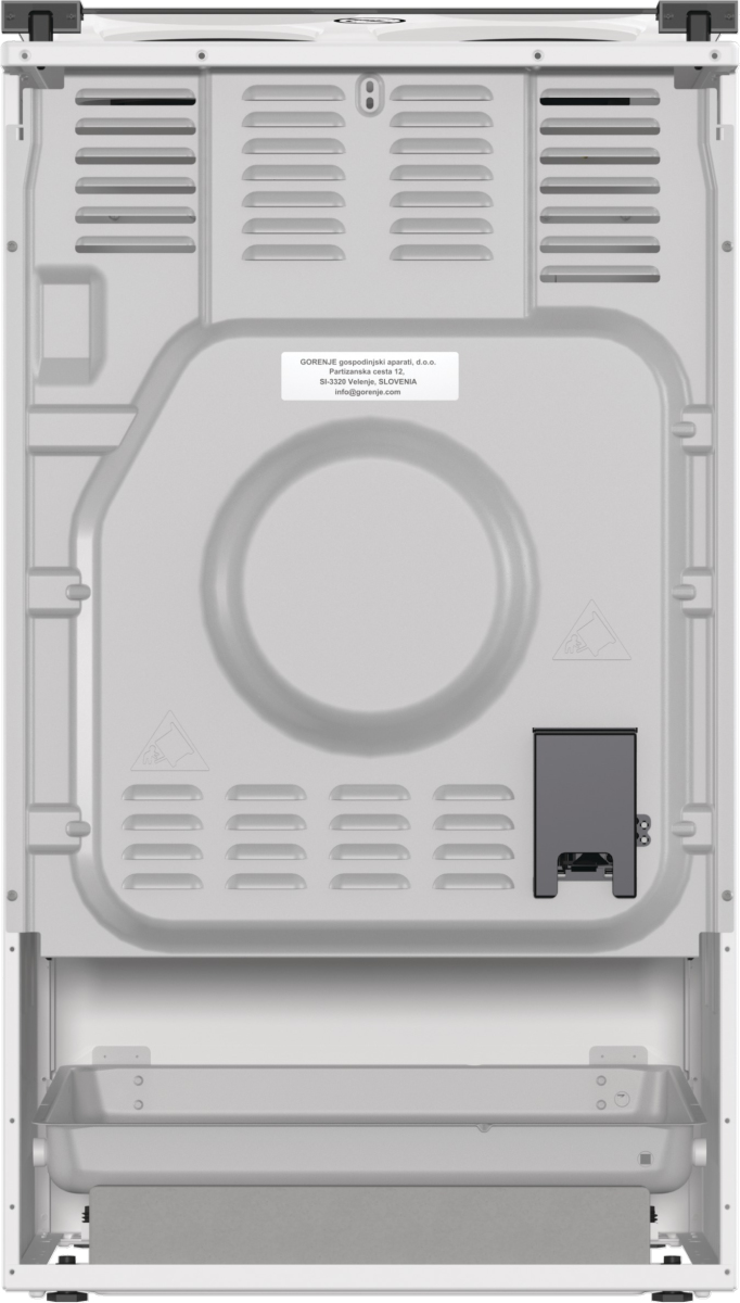 Gorenje GE5A41WH cooker Freestanding cooker Electric Sealed plate White – image 6