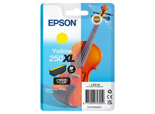 Epson 250XL - 8.9 ml - XL - yellow - original - blister - ink cartridge - for P/N: C11CL95402