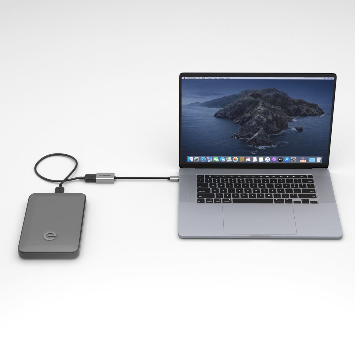Marmitek Connect USB C to USB-A - USB-C to USB-A adapter – image 3