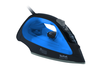 Tefal FV2674 iron Dry & Steam iron Durilium soleplate Black, Blue – image 1