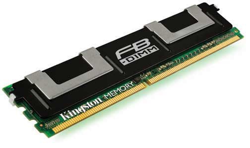 Kingston Technology 4GB 667MHz DDR2 ECC Fully Buffered CL5 DIMM Dual Rank, x4 Intel
