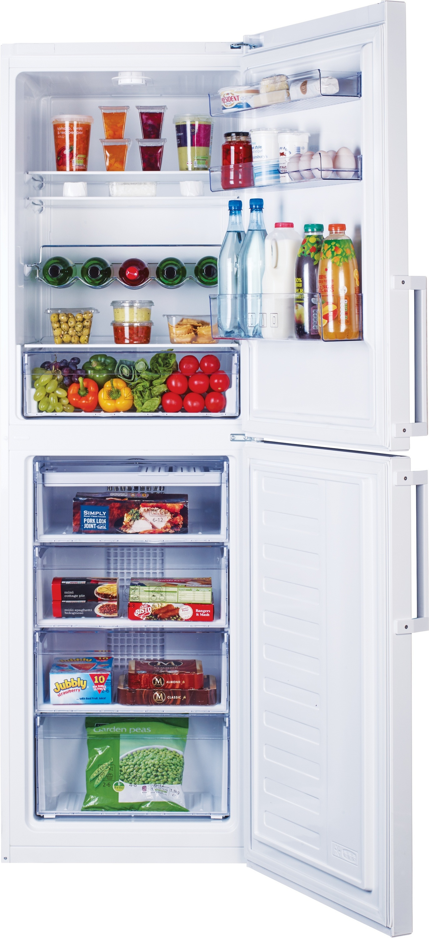 Beko CFP1691W fridge-freezer Freestanding – image 3