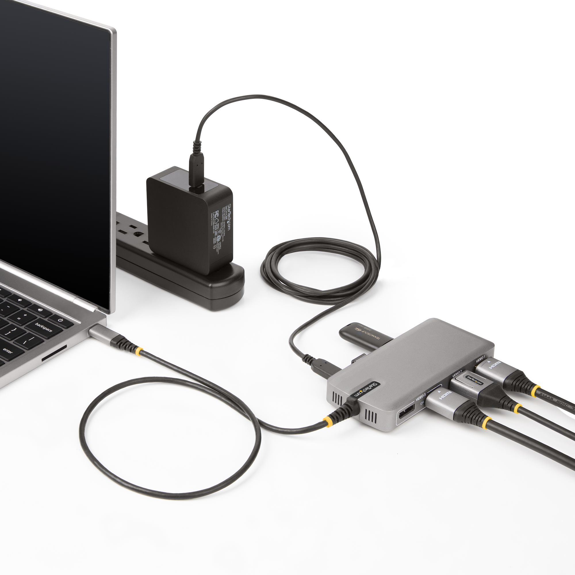 StarTech.com USB-C Triple Monitor Multiport Adapter, Dual 4K – image 8